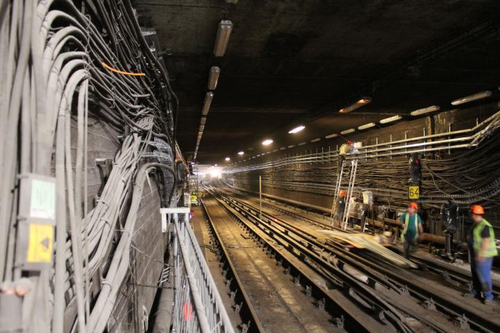 Metrófelújítás déli szakasz - 2019 július